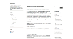 Desktop Screenshot of blog.schupra.de